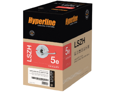 Hyperline UUTP4-C5E-S24-IN-LSZH-GY